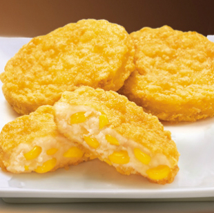 奶油玉米可乐饼~德克士专供 香甜可口 10片