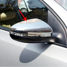 Гольф 6 Крышка зеркала заднего вида Volkswagen высотой 6 Специальные задние зеркала крышка корпус гальваническое хромирование