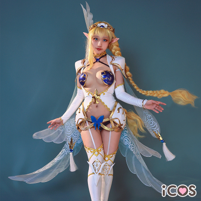 taobao agent Spot secondary ICOS Elf Village Vertex Lindi Third Village Elf COSPLAY Women's Clothing