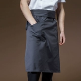 Белая юбка в складку, фартук для работы, рабочая одежда, делается под заказ, с печатью вашего логотипа