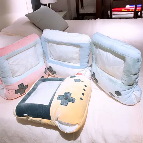 Мультяшная зимняя подушка, зимний милый мобильный телефон для школьников