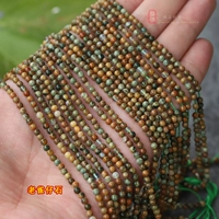 Светлые желтые птицы камни 3 мм/струна