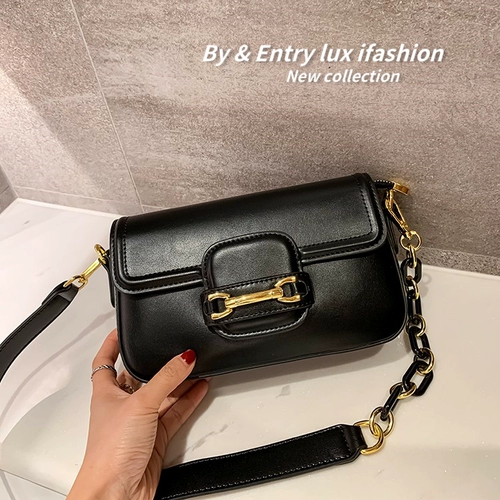 Универсальная сумка подмышку, цепь, сумка на одно плечо, Гонконг, коллекция 2023, в западном стиле