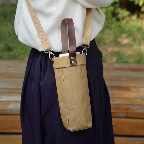 Стакан, портативная сумка через плечо, универсальный стеклянный кофейный защитный чехол, защита от ожогов