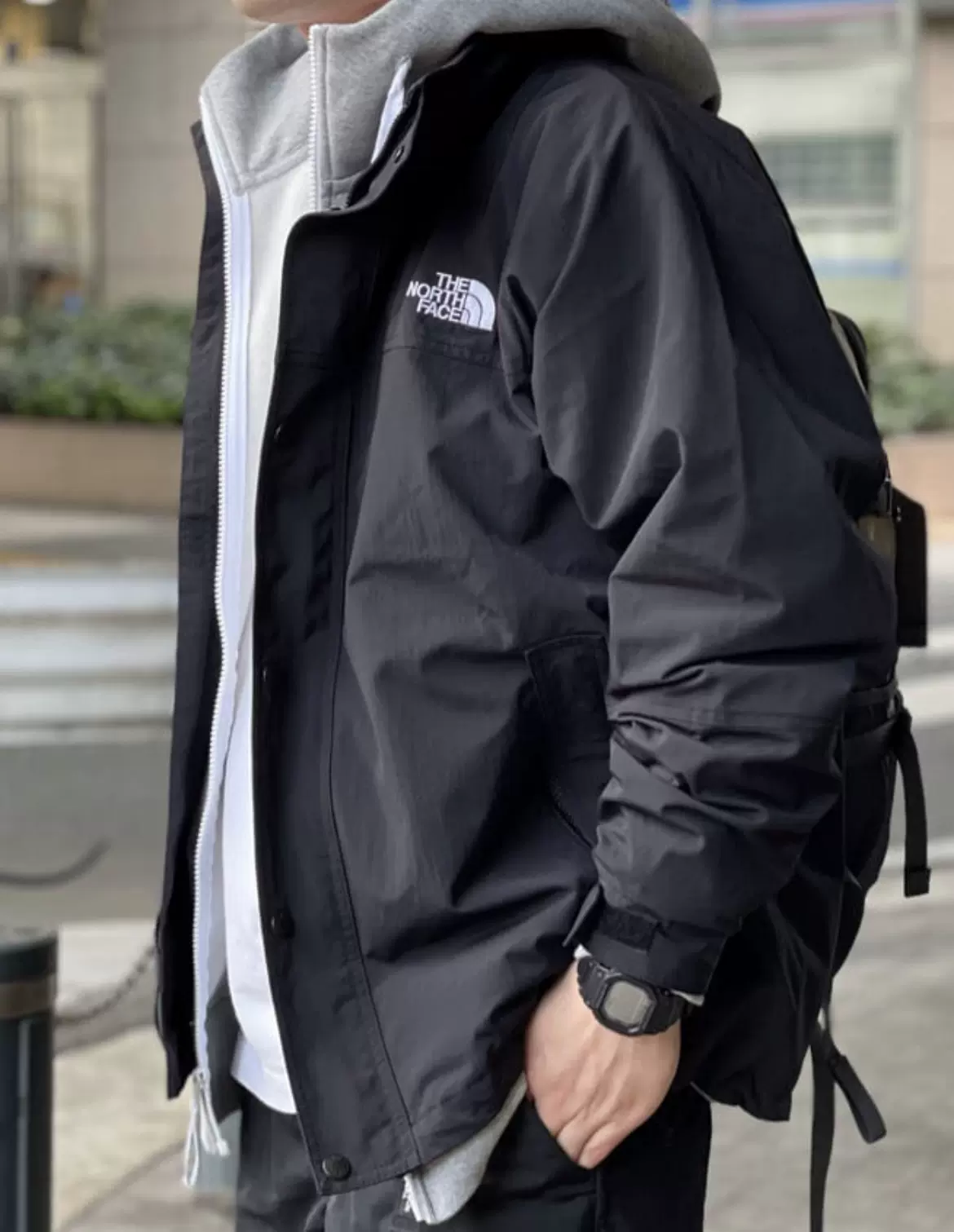 TNF日版Hydrena Wind Jacket 北面拼色复古夹克外套23SS-Taobao