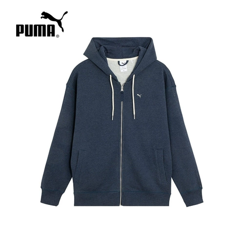 Puma, весенняя куртка подходит для мужчин и женщин, ветрозащитное трикотажное платье для тренировок с капюшоном для отдыха, тренд сезона