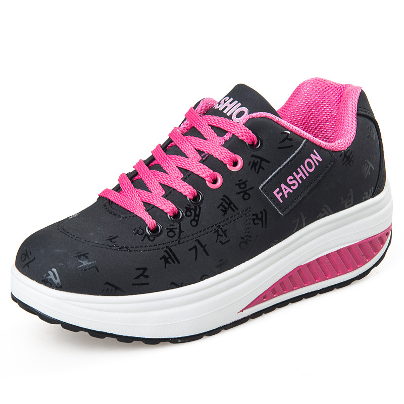 正品秋冬新款摇摇鞋女 休闲厚2015时尚底单鞋增高减肥松糕鞋摇摆女鞋