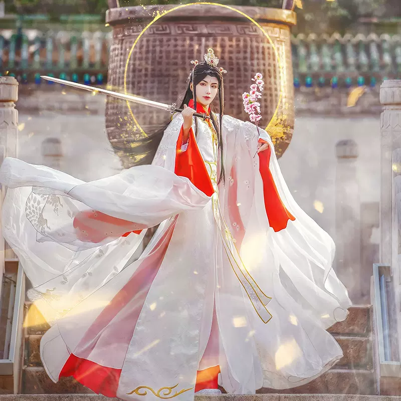 公式 天官賜福 風師 女相 Ｍサイズ コスプレ 1式 - コスプレ