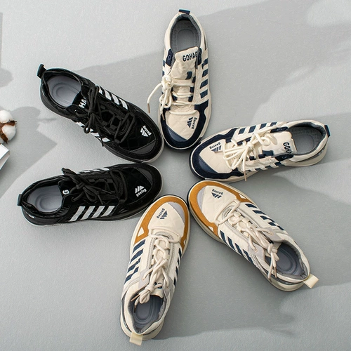 Резиновая эластичная подошва, полуботинки для отдыха