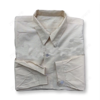 Старомодная рубашка, ткань, реквизит, впитывает пот и запах, длинный рукав