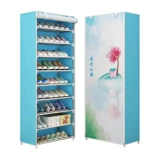 Qingfei Shangpin Multi -Layer Small Shoe Saine без тканого слоистого налогового стойки -надежный шкаф для хранения для аренды домов для аренды домов