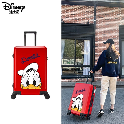 Дисней, универсальный портативный чемодан для путешествий, 24 дюймов, Дональд Дак, популярно в интернете, 20 дюймов