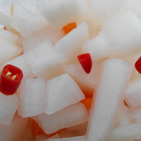 尖椒泡菜妈妈手工自制特产正宗酸辣萝卜条开胃菜零食酱菜萝卜丁