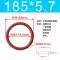 Vòng chữ O silicon đường kính ngoài 170/175/180/185/190/195/200/205/210/215/220*5.7 phớt xi lanh thủy lực 