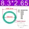 Đường kính trong của vòng chữ O cao su flo 3/4/5/5.3/5.5/5.8/6/6.9/7.1/7.5/8/8.5/8.75*2.65 phớt chắn dầu thủy lực 28 * 36 * 5 