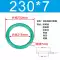 Đường kính trong của vòng chữ O cao su flo 195/200/203/206/212/215/216/218/224/227/228*7 phớt cao su thủy lực 