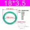 Vòng chữ O cao su flo có đường kính ngoài 10/11/12/13/14/15/16/17/18/19/20/21/22/23*3.5 phốt bơm thủy lực 