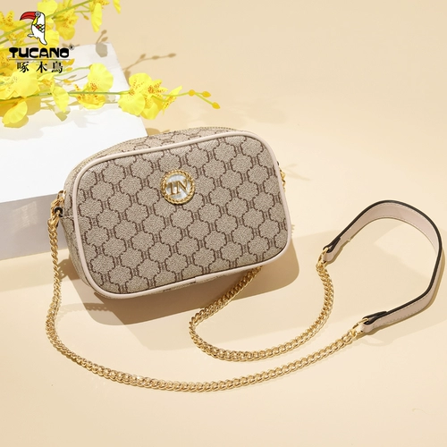 Сумка через плечо, модная сумка на одно плечо, камера, вместительная и большая сумка для техники, коллекция 2021, в западном стиле