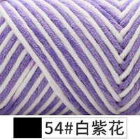 54 белый фиолетовый цветок