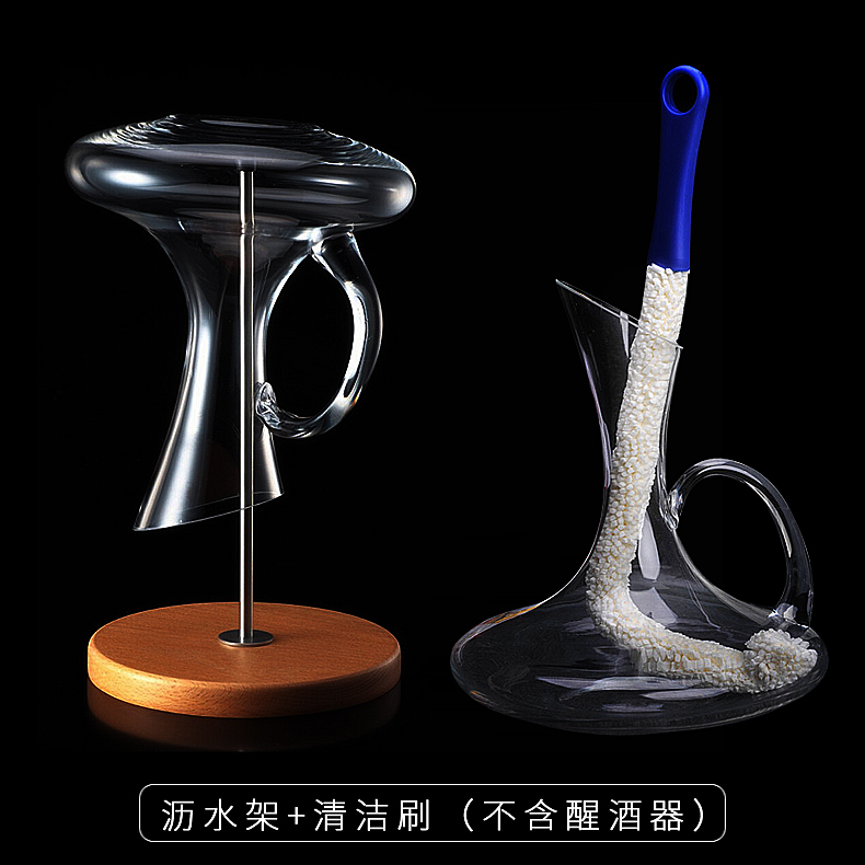 decanter red wine suit household european waterfall type fast wine filtration crystal glass wine separator pot