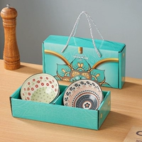 Подарочная коробка, стиль бохо