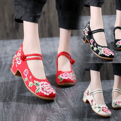 Обувь, туфли, этнические танцующие слипоны