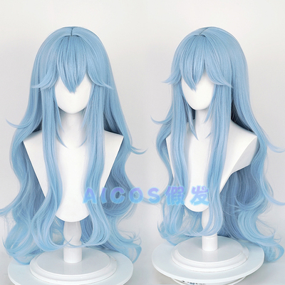 taobao agent AICOS theater version Ayanami Rei long hair cos wig simulation scalp
