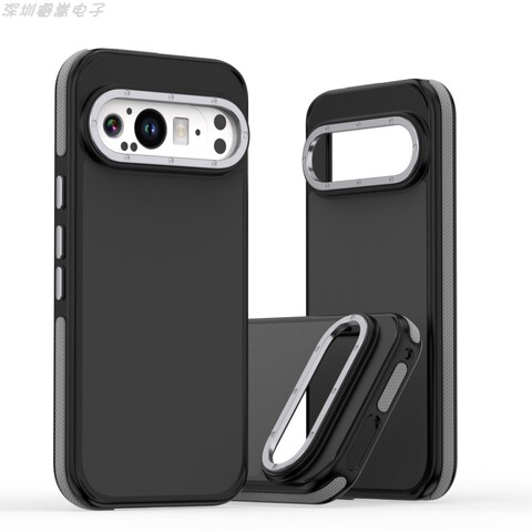 Matte Metal Tough Shockproof Drop Resistant Anti SlipGoogle 9, 9 Pro, 9 Pro XL Google Pixel Phone Case