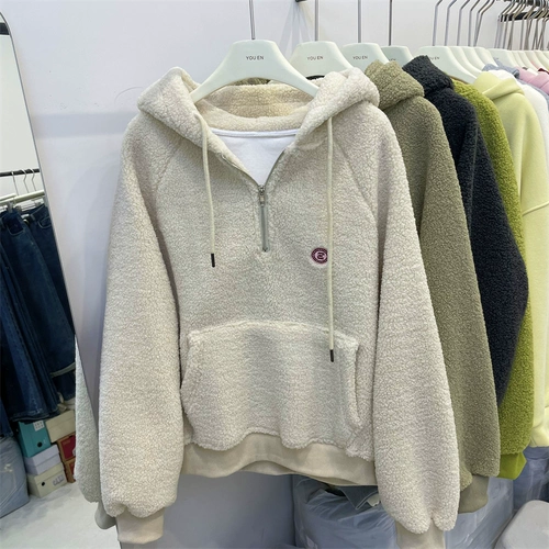 Зимняя утепленная толстовка с молнией, 2022, на молнии, увеличенная толщина