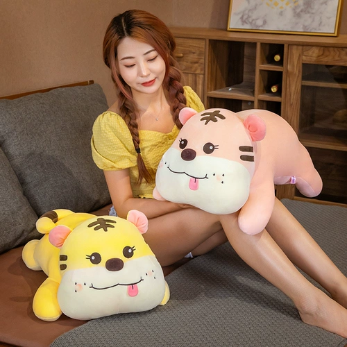 Талисман, плюшевая игрушка, кукла для обнимания, большая подушка для сна, талисман года, тигр