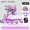 Кроссовер фиолетовый костюм Обувь + шлем K7 + шлем K7 + сумка + подарок