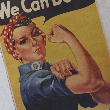 您可以在下面的板块中挑选喜欢的宝贝 女权主义广告招贴画 怀旧复古