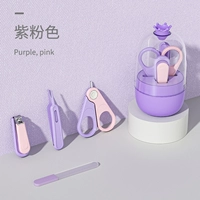 Корона 4-куска-фиолетовой розовый