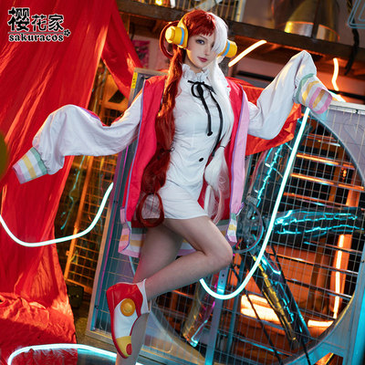 taobao agent [Sakura House] One Piece Red Uta Cos Cos Fragrant Daughter Red Theater Version COSPLAY clothing