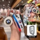 BMW Blade 4 Series White Black+White Round Skin Bugle (мой номерной номер