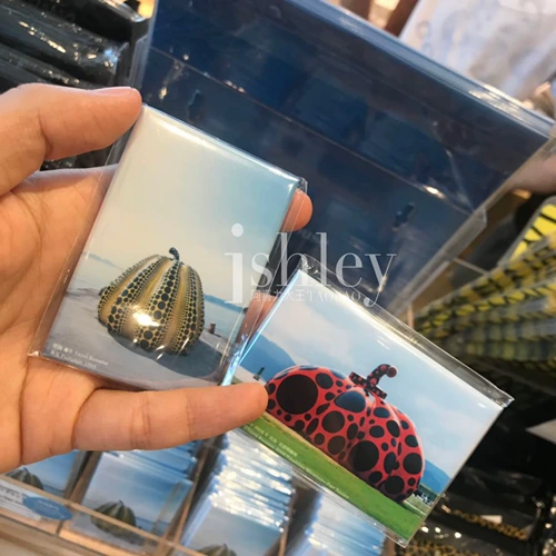 Японская подлинная покупка наклейка кусама яйои кусама ограниченная вода нефрита нефрита