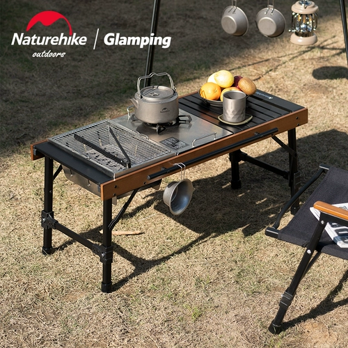 Naturehike Nomin IGT Outdoor Складная таблица комбинированная таблица кампания Барбекю Разборка портативная портативная таблица дикой природы