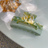 Прямоугольная заколка-крабик, 7 см