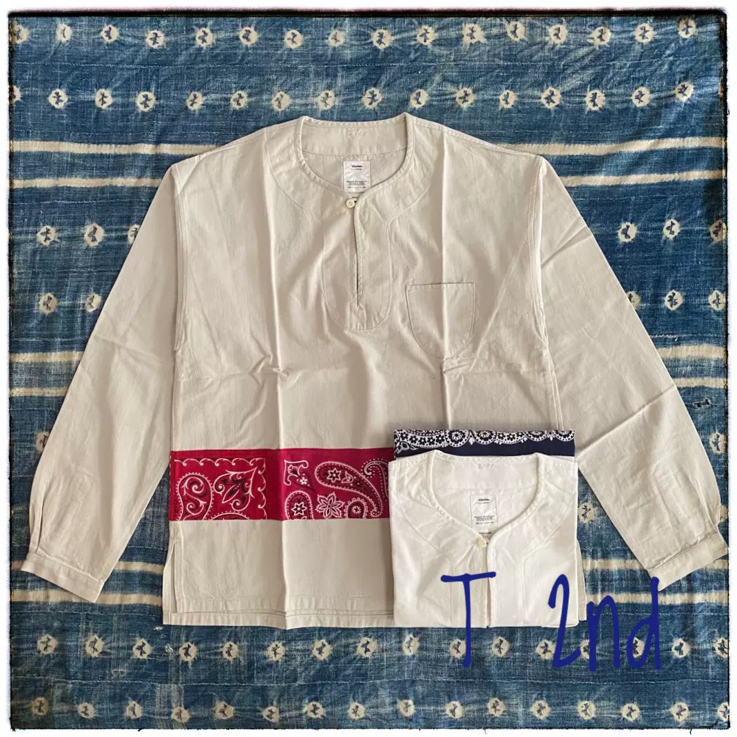 visvim BANDANA TUNIC P.O. バンダナ プルオーバーシャツ