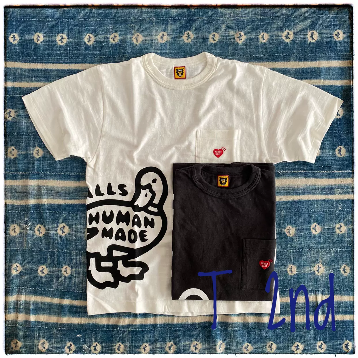 现货HUMAN MADE 21SS T-SHIRT #1 VERDY 联名短袖T恤限定竹节棉-Taobao