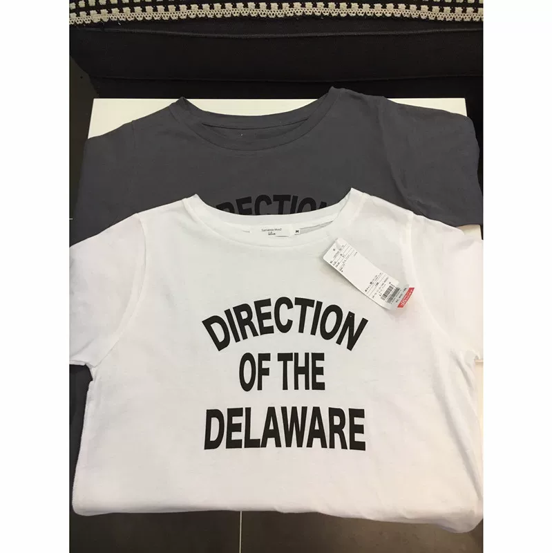 Summer Japanese cotton T-shirt, loose fit, with short sleeve
