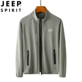 JEEP/吉普 Мужская летняя дорожная одежда для защиты от солнца для отдыха, дышащий легкий и тонкий лонгслив, куртка, оверсайз