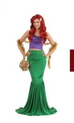 taobao agent Renting COS Halloween Mermaid Clothing Adult Mermaid Elyr's Original Clothing Rental