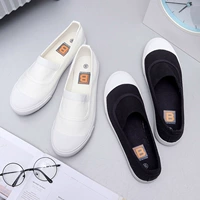 Низкая модная белая тканевая белая обувь для влюбленных для отдыха, в корейском стиле