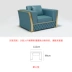 Mỹ kết hợp ánh sáng hiện đại kết hợp sofa sang trọng Hồng Kông phòng khách Ý căn hộ nhỏ góc sofa da - Ghế sô pha