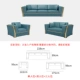 Mỹ kết hợp ánh sáng hiện đại kết hợp sofa sang trọng Hồng Kông phòng khách Ý căn hộ nhỏ góc sofa da - Ghế sô pha