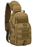 Мужская тактическая универсальная нагрудная сумка, спортивная сумка через плечо, сумка на одно плечо