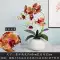 giả hạc hoa hồng đỏ Người nổi tiếng trên Internet Phalaenopsis nhân tạo đồ trang trí hoa hoa bàn phòng khách cắm hoa trong nhà hoa giả chậu cây cắm hoa trang trí chậu hoa lan giả cây lá phong giả Cây hoa trang trí