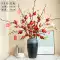 Cao cấp màu đỏ trái cây hoa khô lựu phòng khách nhân tạo bình hoa cắm hoa cành hoa giả bó hoa trang trí đồ trang trí hoa giả leo ban công Cây hoa trang trí