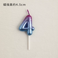 Galaxy Galaxy Blue Purple Candle/номер 4 [обновление не будет отброшено]